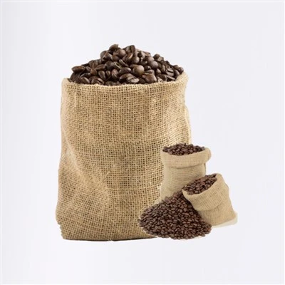 Grandes sacos de café de serapilheira